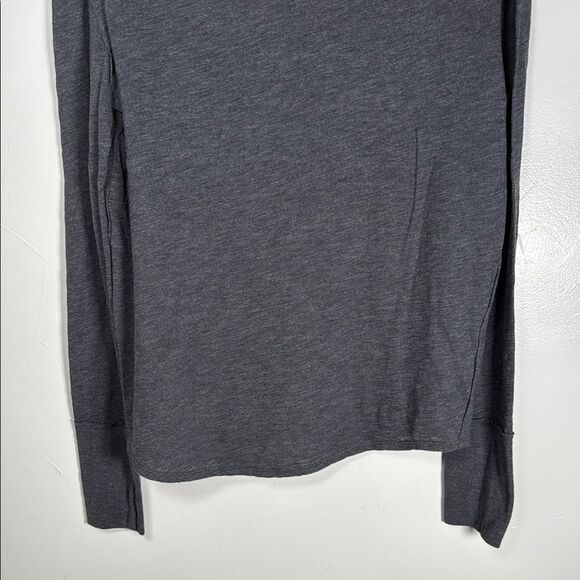We the Free Kimmi Long Sleeve Top Gray Women's Size Large *SPOTS* - Picture 3 of 13